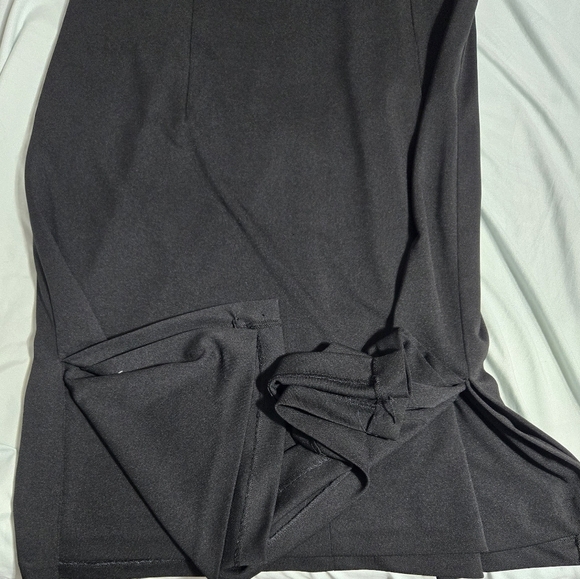 Gap Sleeveless V Neck Black Shift Dress Sz 12 - Picture 9 of 10